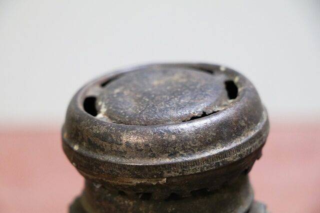 1920and39s Vintage Powell and Hanmer Bicycle Oil Lamp 