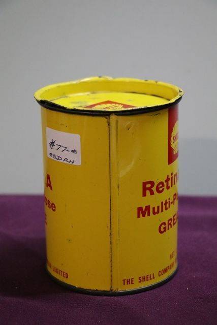 Australian Shell 1 Lb Retinax A Multipurpose Grease Tin 