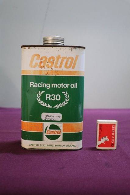 Castrol L Racing Motor Oil E30 one Litre  Tin