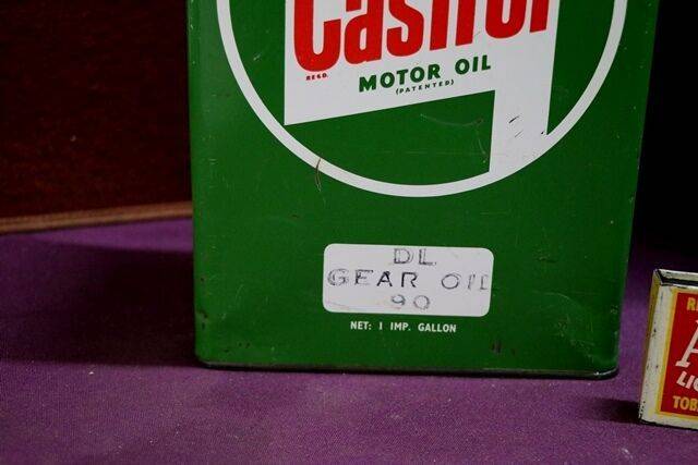 Castrol Z DL 90 Gear Oil One Gallon Oil Tin