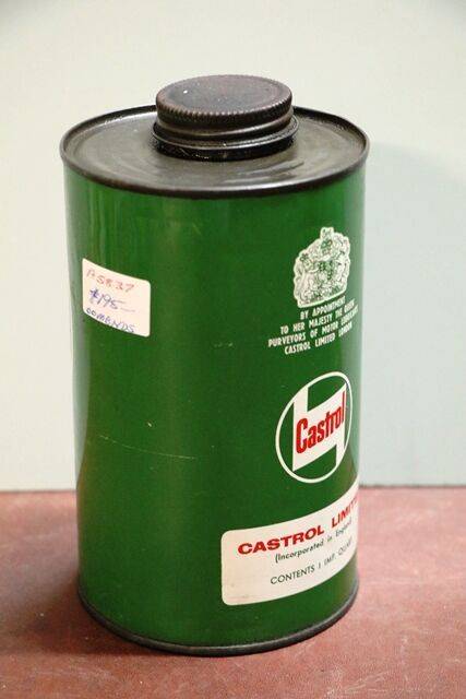 Castrol Z XL Medium Super Grade Motor Oil Quart Tin