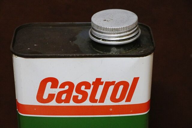 Classic Castrol Grand Prix 50 Motor Oil 1qrt Tin