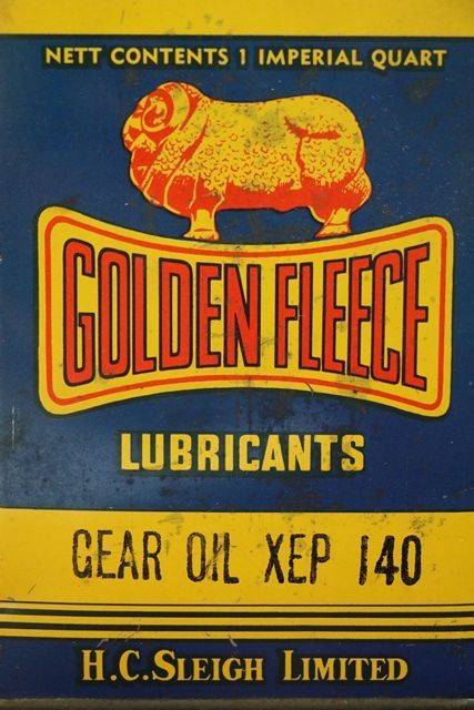 Golden Fleece Gear Oil XEP 140 Quart Motor Oil Tin 