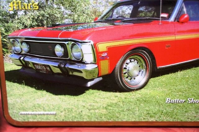 Macand39s 150g Shortbread Tin 1970 Ford Red GT Tin