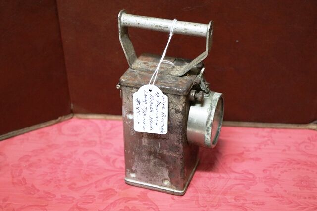 Nife Batteries of Redditch Miners Hand Lamp Type NH10
