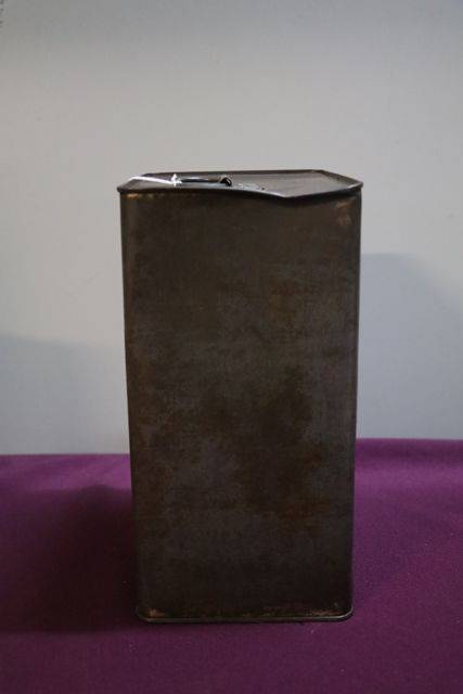 Rare Army Grey Atlantic One Gallon Motor Oil Tin 