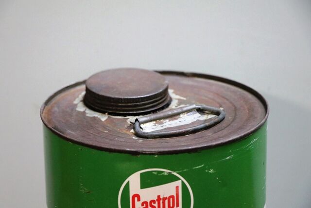 Rare Vintage Castrolease Grippa 22 Grease Can