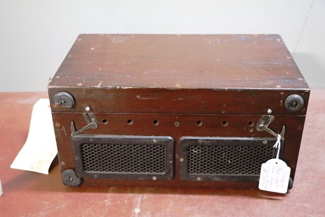Vintage 192030 Duel AmpsVolts Meter in Original Case