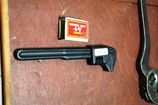 Vintage 9in Herbrand Adjustable Wrench