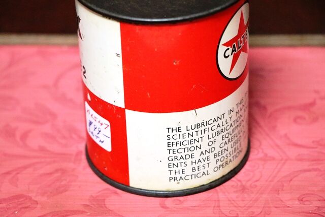 Vintage Caltex Mafax MultiPurpose  2One Pound Grease Tin