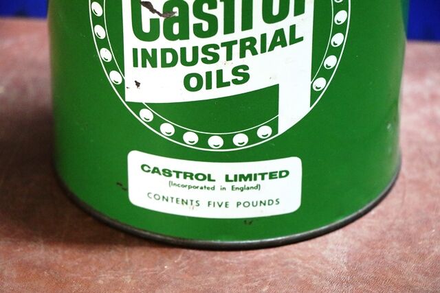Vintage Castrol Industrial Oils 5lb Tin
