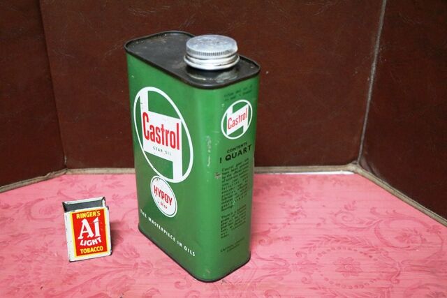 Vintage Castrol L HYPOY 90 EP One Quart Tin