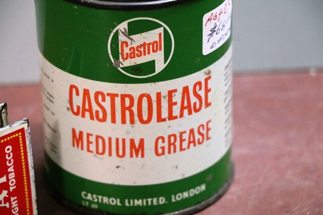 Vintage Castrol Z Castrolease Medium Grease 1 Pound Tin