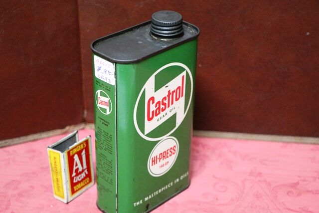 Vintage Castrol Z HiPress 140 EP Gear Oil 1pint Tin
