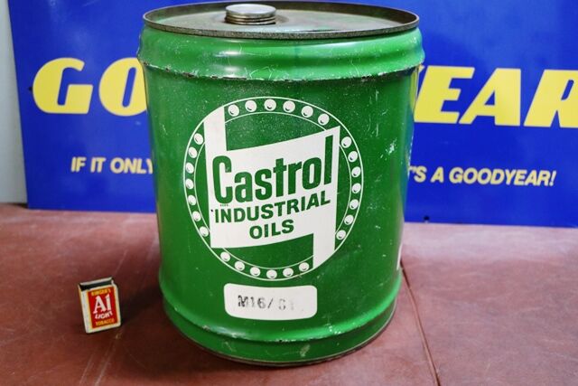 Vintage Castrol Z Industrial Oils M1661 4gal Drum