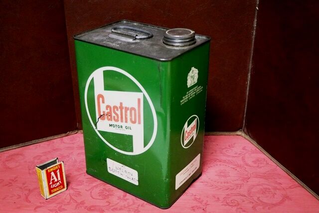 Vintage Castrol Z Medium Super Grade 1gal Tin