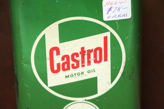 Vintage Castrol Z  XL 30 Oil 1 quart Tin