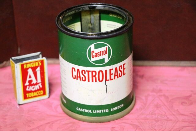 Vintage Castrolease Wheel Bearing Grease 1lb Tin