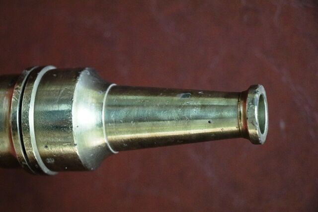 Vintage Copper and Brass Fire Nozzle