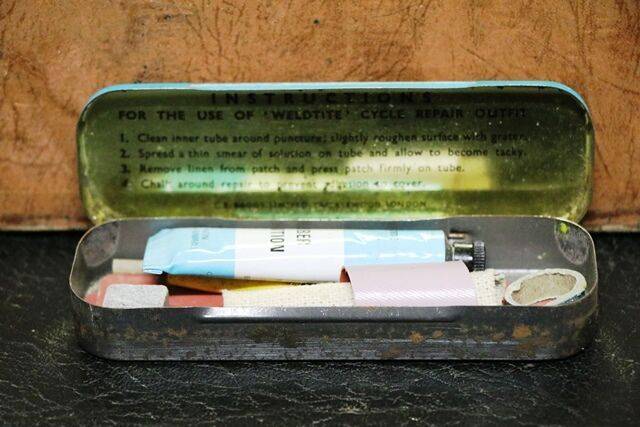 Vintage Cycle Repair Outfit Tin