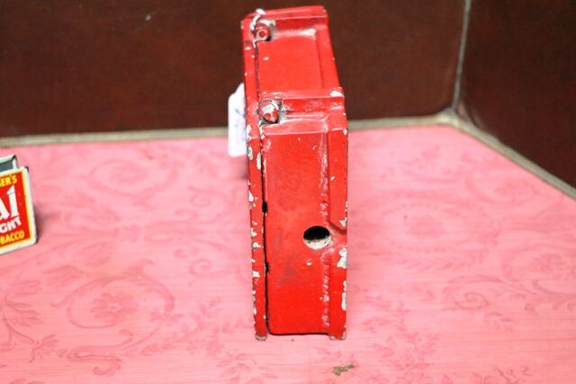 Vintage Fire Alarm Break Glass Press Button Wall Unit