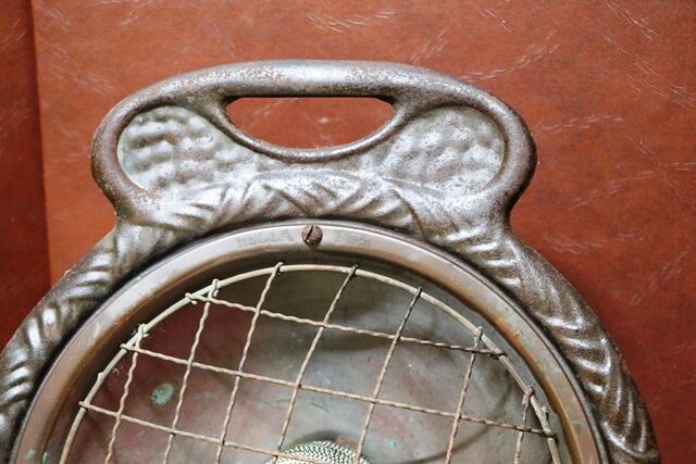 Vintage HECLA Fire Floor Heater