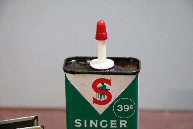 Vintage Handy Oiler Singer Sewing Machine Oil