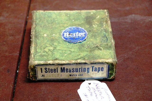 Vintage Nestor Steel Measuring Tape