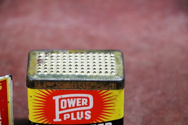 Vintage Power Plus Vulcanizing Patches Tin