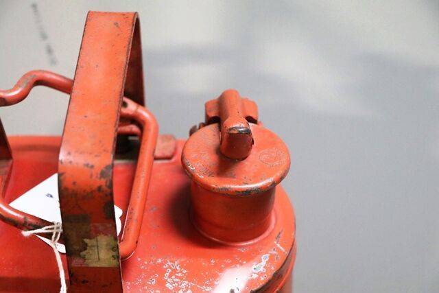 Vintage Protectoseal Co Chicago Gooseneck Jerry Can