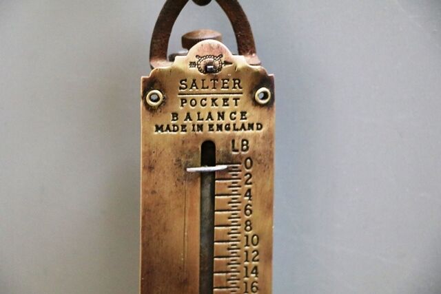 Vintage Salter Pocket Balance Scales