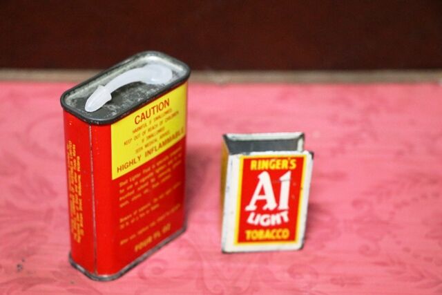 Vintage Shell Lighter Fluid 4oz Oiler