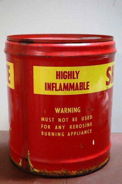 Vintage Shellite Refined Spirit 4 gal Drum