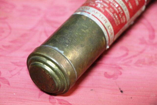 Vintage Small Stokes Presto Scout Fire Extinguisher