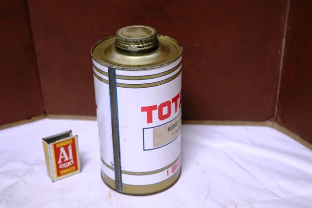 Vintage Total Hermes 40 One Quart Can 