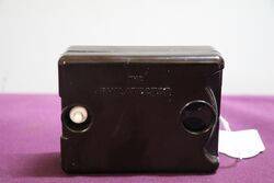 Vintage Bakelite H+A Wallace Philatector Electric Watermark Detector #