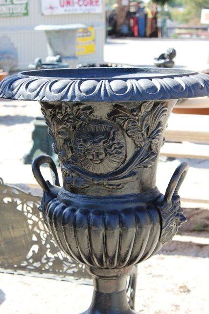 Cast Iron Toulon Urn And Base 