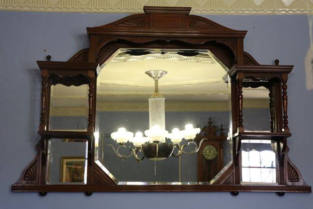 mahogany wall mirror