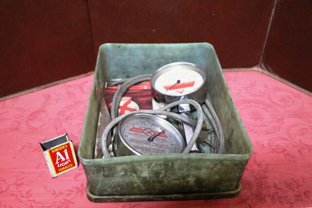 2 Vintage REDeX Tune up Gauges