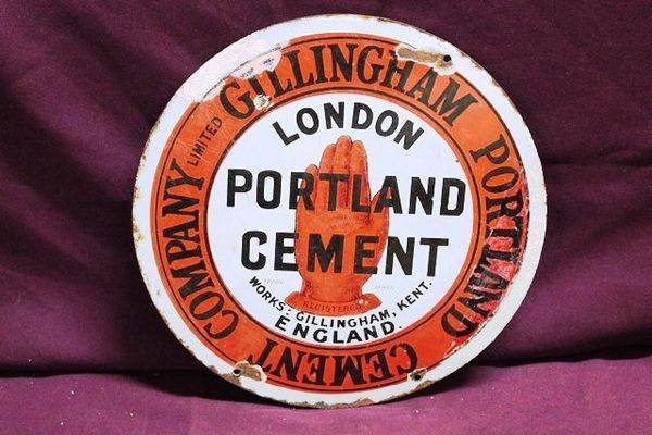 Portland Cement Enamel Sign (Repaired) | XXXX Antique Complex