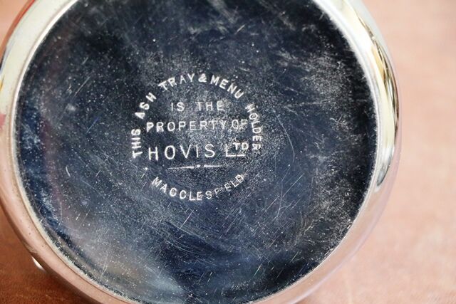A Rare Vintage Teas with Hovis Ash TrayMenu holder