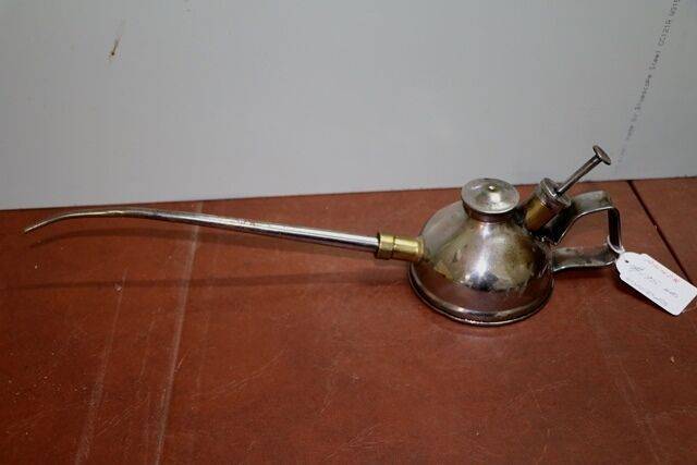 A Unusual Vintage Squat Oiler with a Long Spout