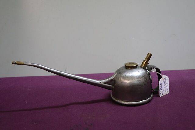 A Vintage Joseph Lucas No 62 Forced Feed Oiler 