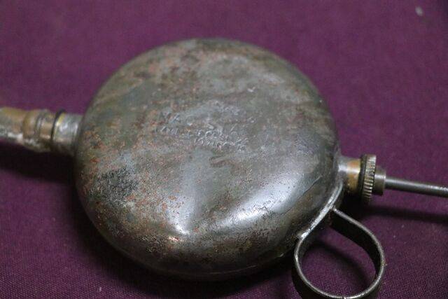 A Vintage Mac Stan Flexible Spout Pancake Oiler 