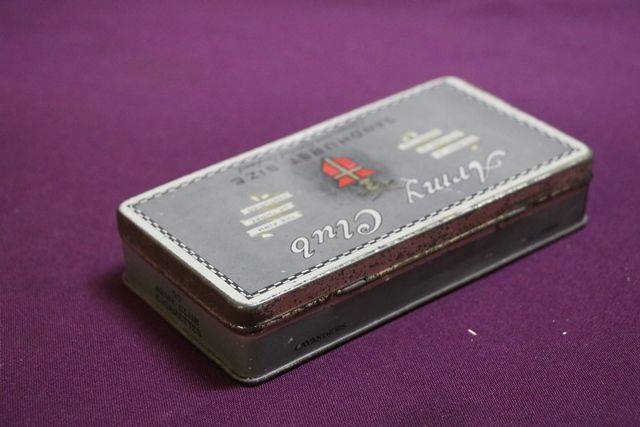 Army Club Sandhurst size 50 Cigarettes Tin 