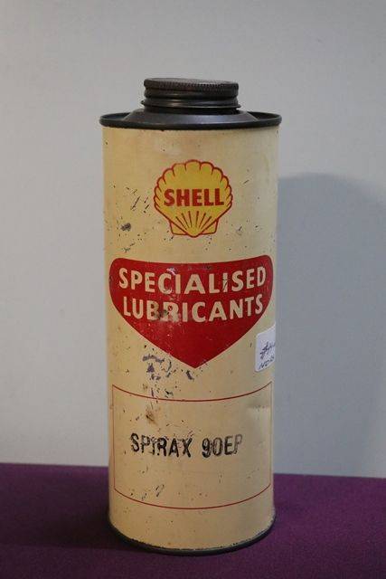 Australian Shell Spirax 90 EP Quart Motor Oil Tin | XXXX Antique Complex