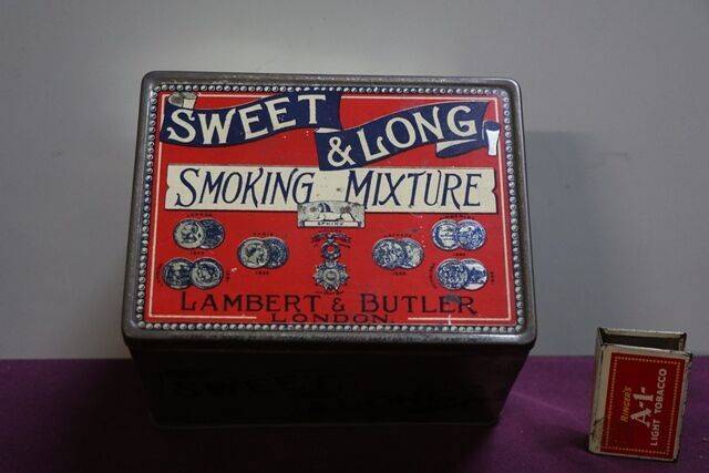 COL Lambert and Butler Sweet and Long Smoking Mixture Tobacco Tin