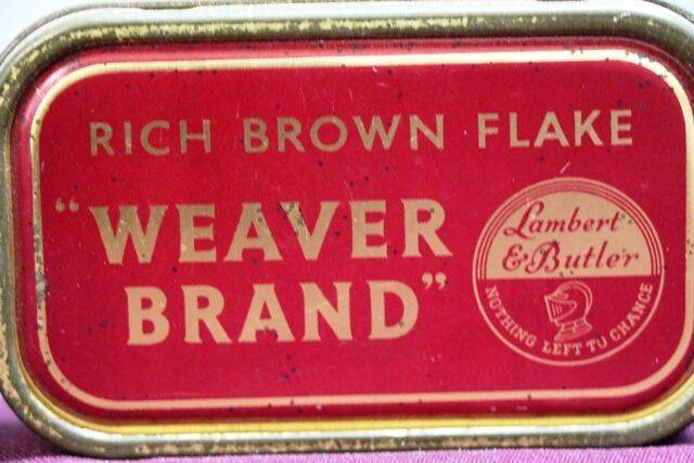 COL Lambert and Butler Weaver Brand Tobacco Tin