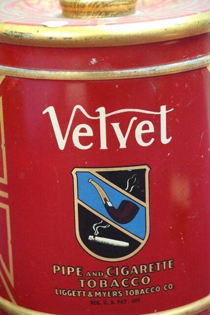 COL Liggett and Myers Velvet Pipe and Cigarettes Tobacco 