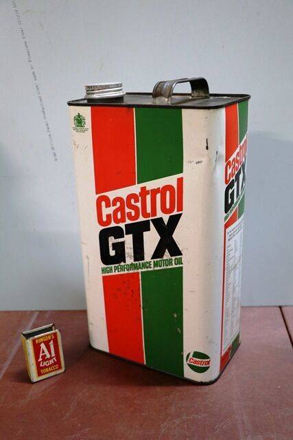 Castrol GTX Liquid Engineering 5 litre Motor Oil Tin